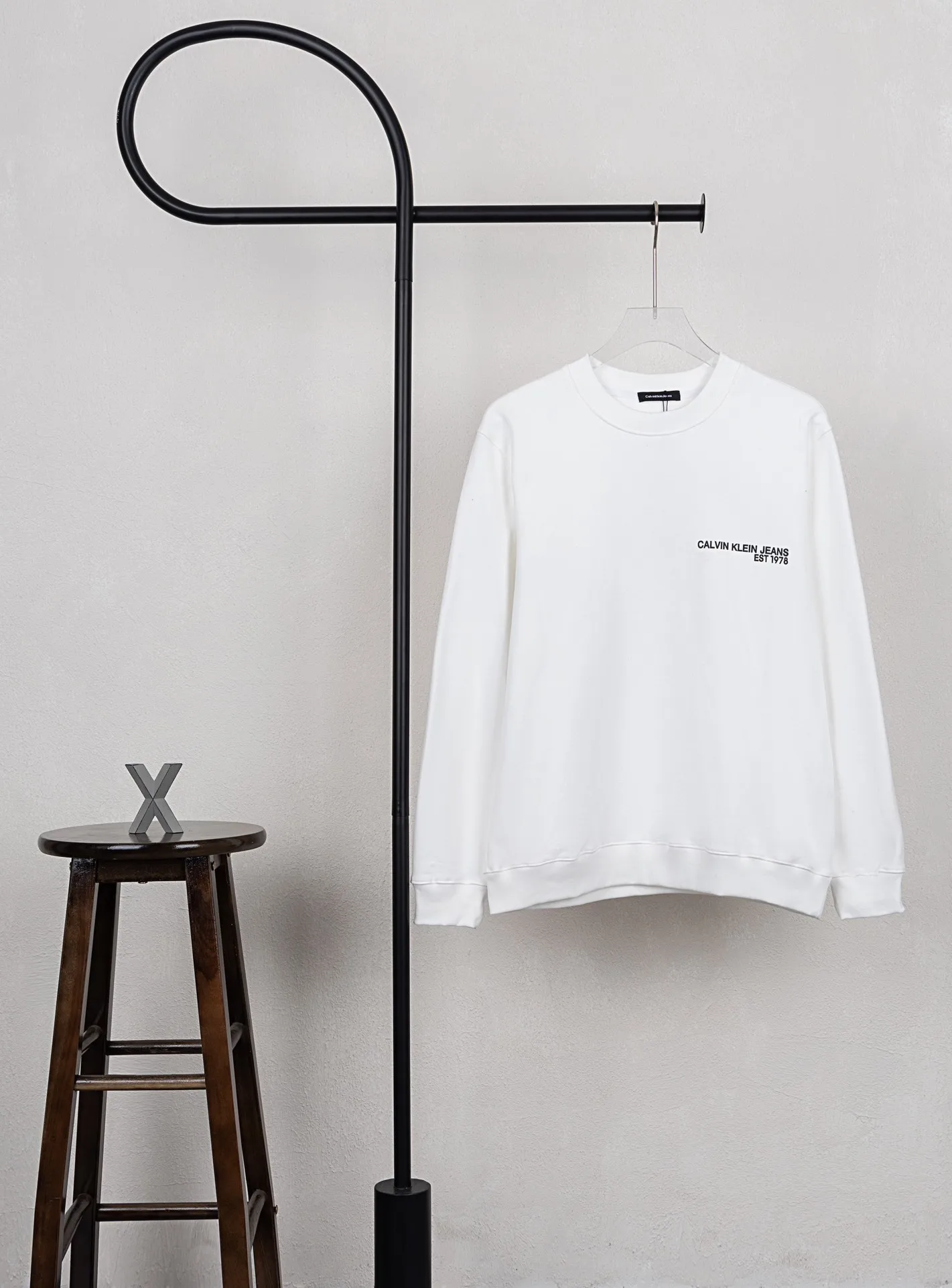 Заросли и свитшоты Calvin Klein Новая зимняя модная хлопковая утепленная брендовая