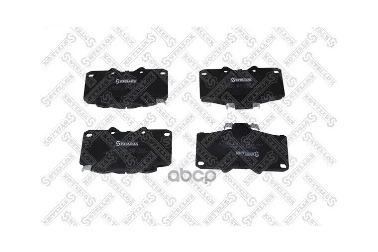 326 014b-Sx_колодки Дисковые П.! С Антискр. Пл Toyota 4runner 2.7i/3.4i/3.0td 95 Stellox арт. 326 014B-SX