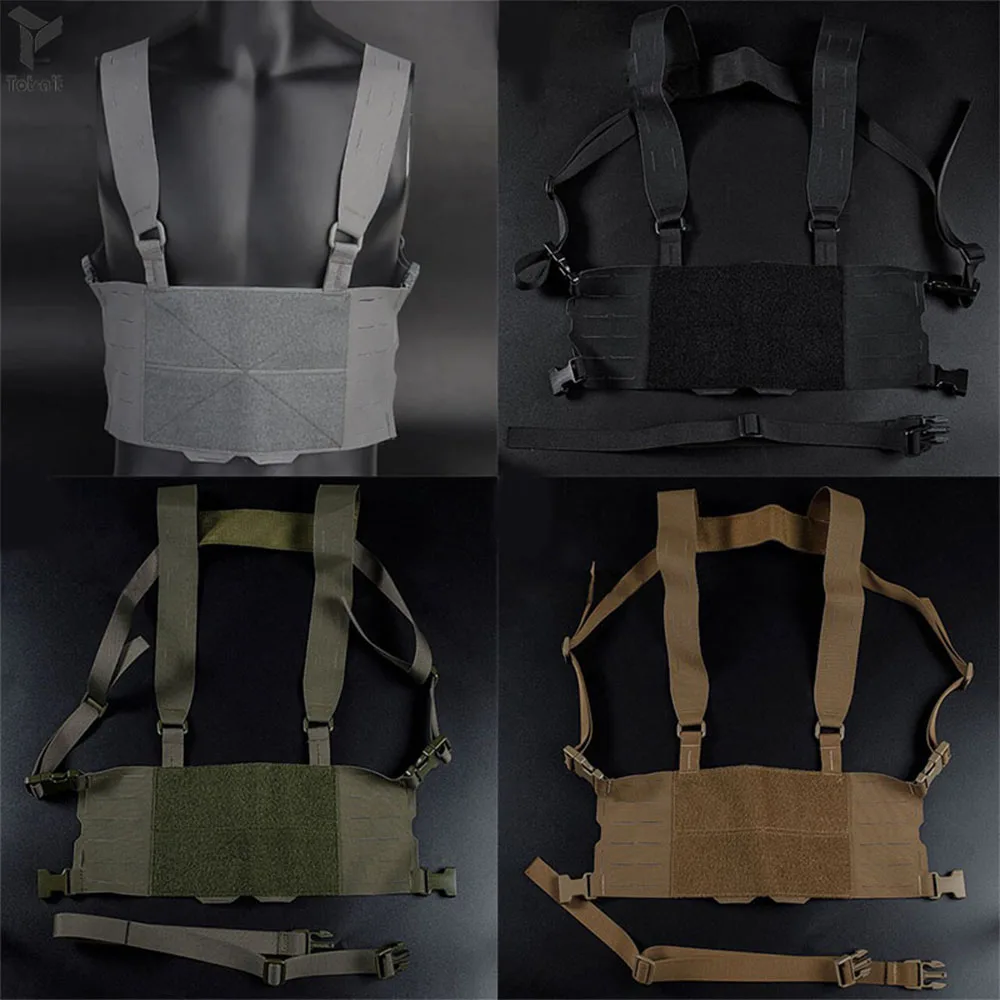 

Totrait Tactical New High Quality 360 Waist Strap Vest Chest Rig Mini Harness Ferro Style Hunting Accessories