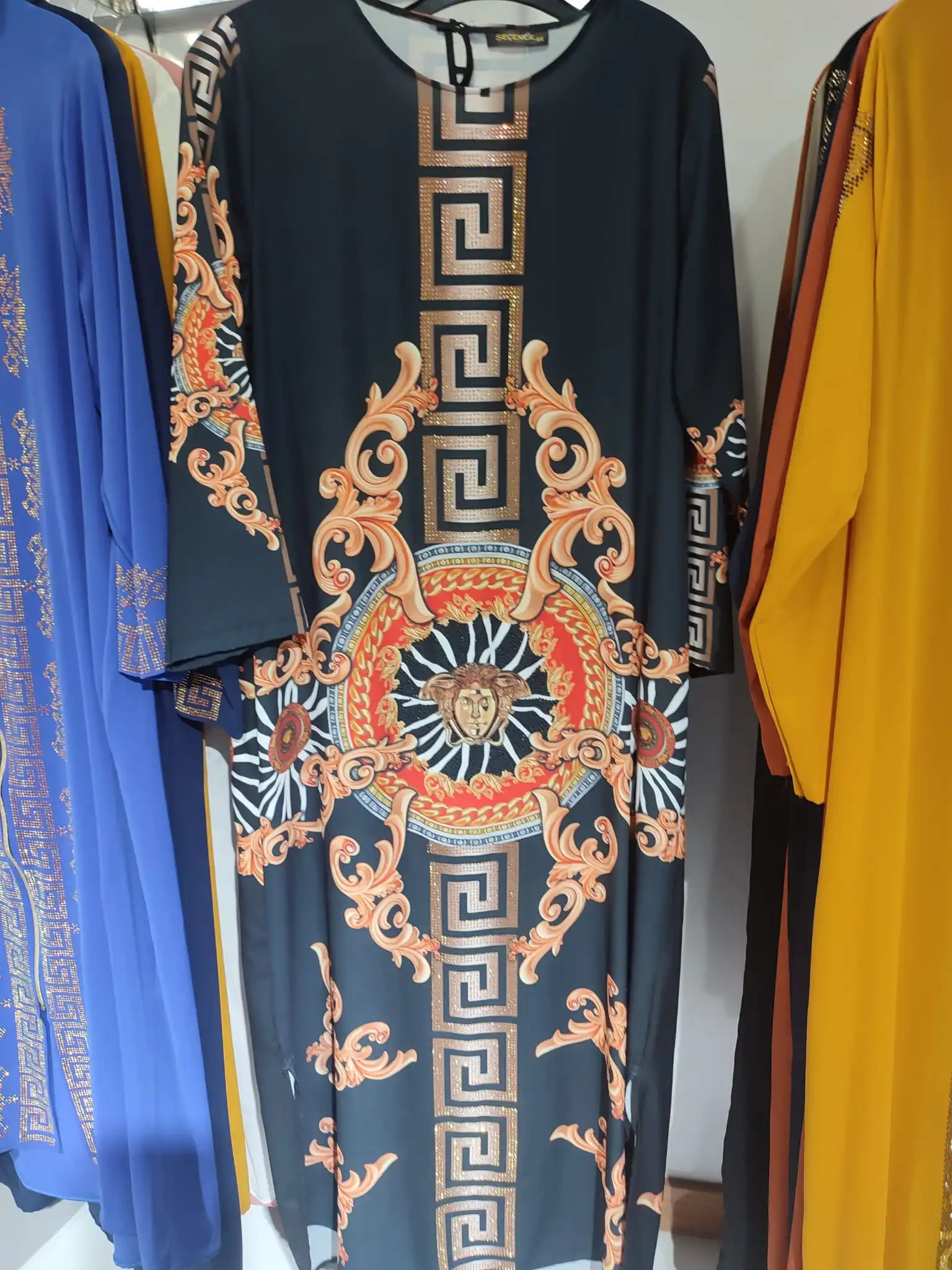 Dress For Women Abaya Dubai Long Sleeve Muslim Fashion Dress For Women Clothing Casual Loose Hijab Dresses Fashion 2022