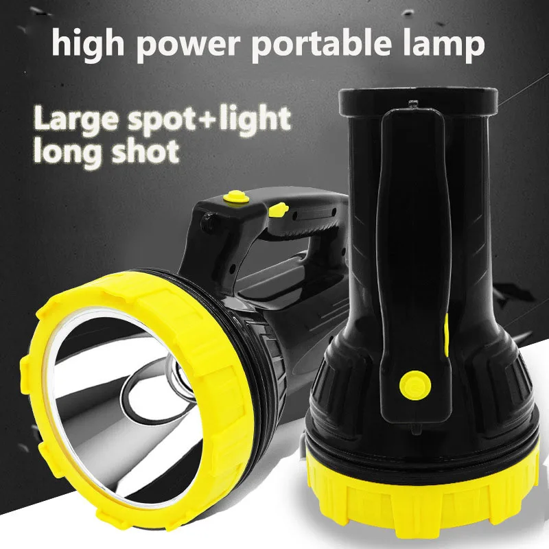 Portable lamp rechargeable built-in battery LED bright headlight high power super bright flashlight outdoor charging night fishi