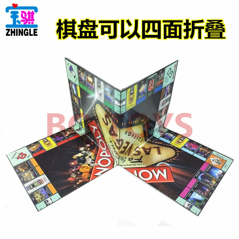 Версия для английской монополии Russ game 2-6 вечерние настольная игра