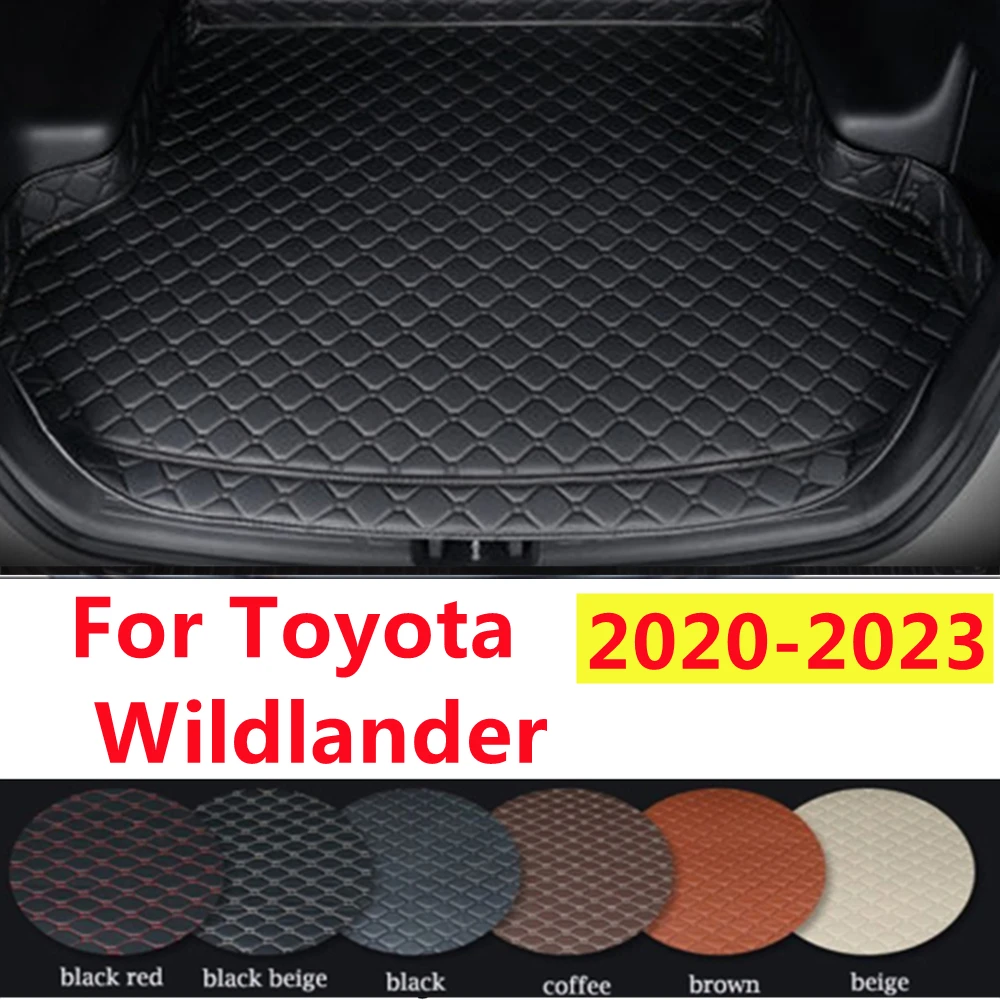 

SJ High Side Custom Fit For Toyota Wildlander 2020-2023 All Weather Waterproof Car Trunk Mat AUTO Rear Cargo Liner Cover Carpet