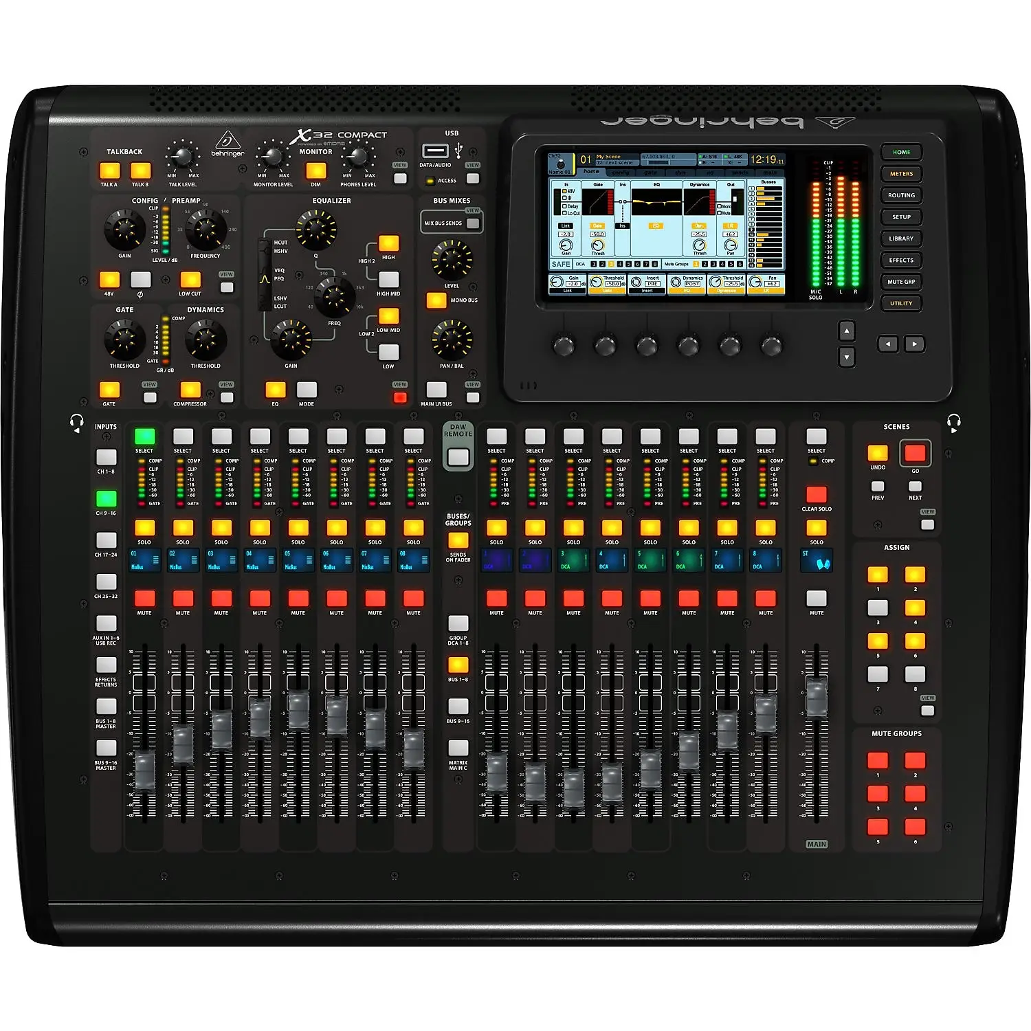 

wholesales Behringer X32 Compact 40-Input 25-Bus Digital Mixing Console