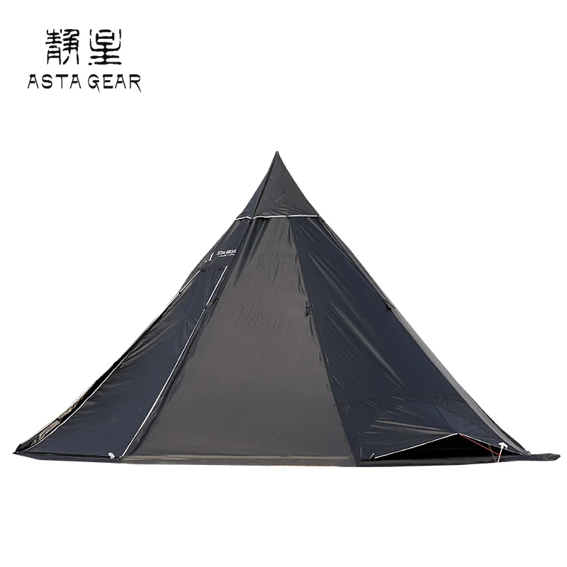 

Asta Gear двухместная уличная палатка для глажки восьмиугольный TC хлопок/150D Оксфорд виниловый солнцезащитный Кемпинг с дымовым отверстием