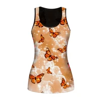 summer tank top floral print ladies sexy tank top camisole ladies top t shirt ladies casual loose sleeveless cropped tank top