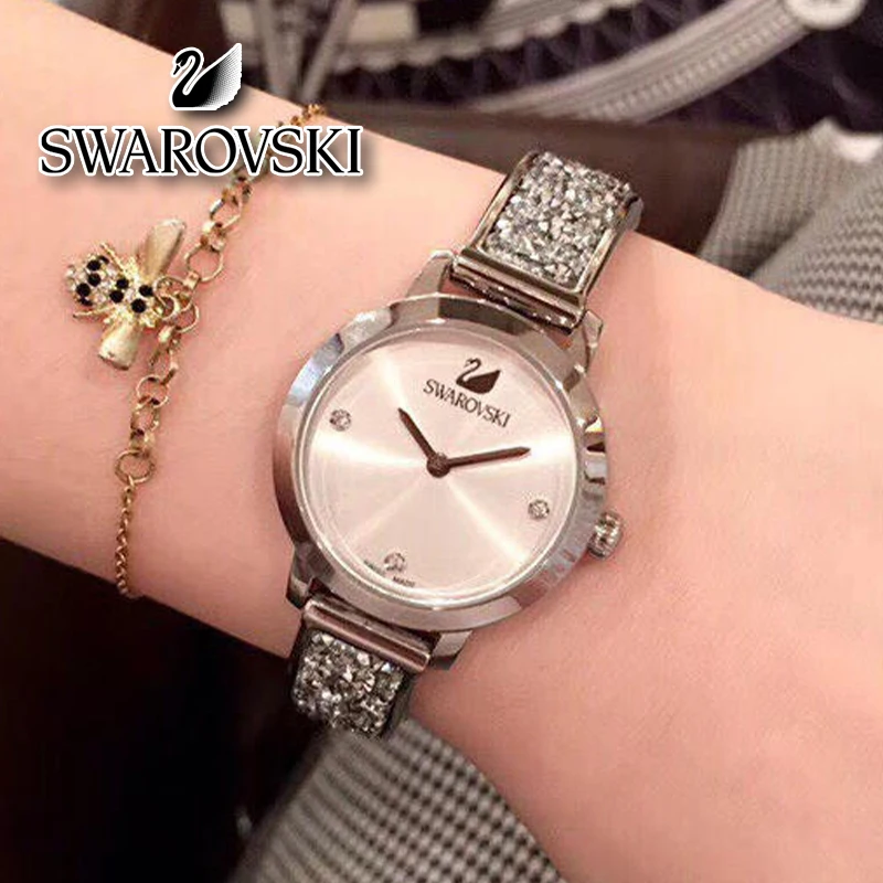 Часы в стиле Swarovski 2024 европейские и американские новые модные роскошные