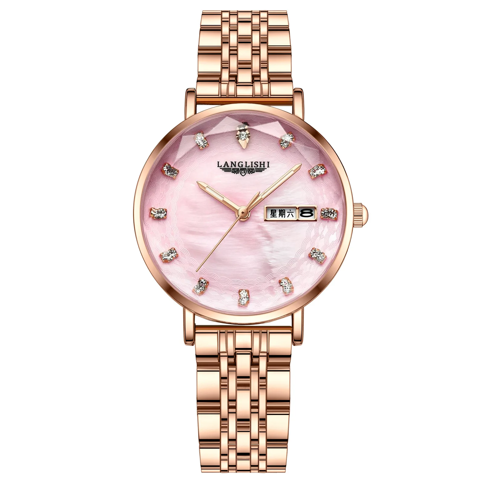 

Luxury Women Watches Gold Strap Female Clock Quartz Wristwatch Fashion Ladies Wrist Watch reloj mujer relogio WACQUA03