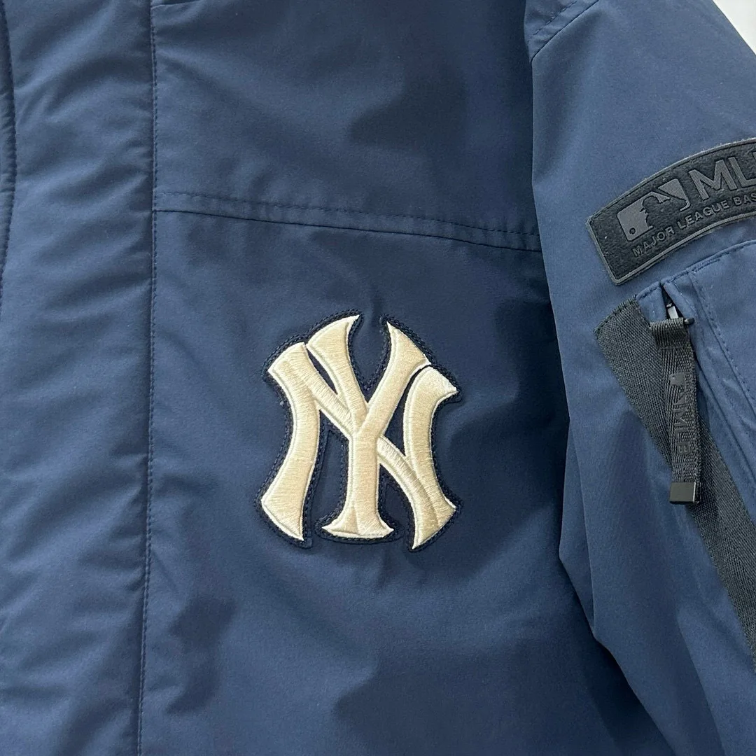 Копия 1:1 Стиль MLB ClassiC Универсальная рабочая одежда Пуховик Теплый и Удобный