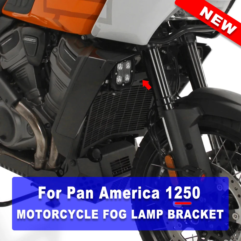 

For PANMERICA 1250 PA 1250S pan america 1250 Fog Lamp Bracket pa1250 Motorcycle Auxiliary Light Bracket Mount Holder 2021-2022