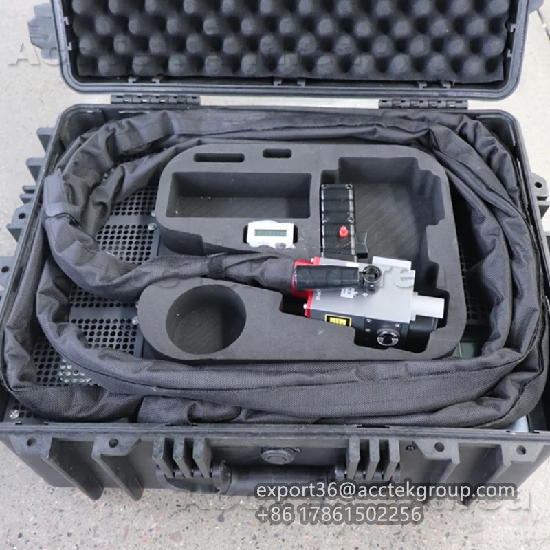 Импульсный лазерный очиститель портативная машина для лазерной чистки багажа