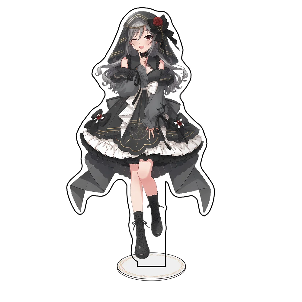 Фото Акриловая фигурка-стенд Idolmaster Cinderella Girls: Момока Сакурай, аниме-модель, милая настольная декоративная фигурка, подарок для фанатов, брелок №5