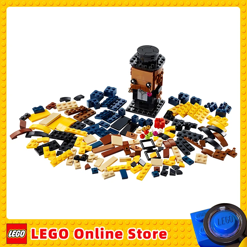 

LEGO & BrickHeadz Wedding Groom Children Building Blocks Toys Gift 40384