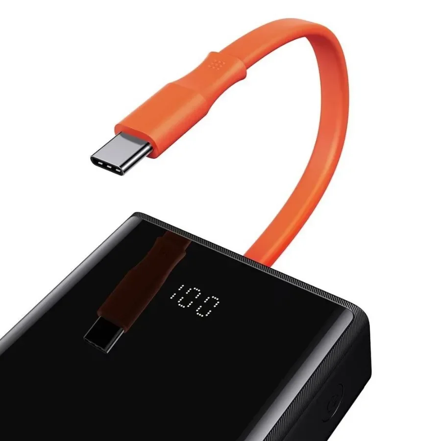 Фото Внешний аккумулятор/Baseus/Elf Digital Display/Fast Charging/Power Bank/ С кабелем Type-C/20000mAh/65W №3
