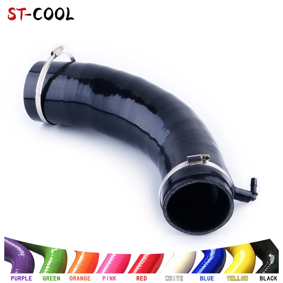 Холодный фильтр для Audi Q5 SQ5 V6 3 0 T 2013-2017 2014 2015 2016 Впускной воздух силиконовый шланг