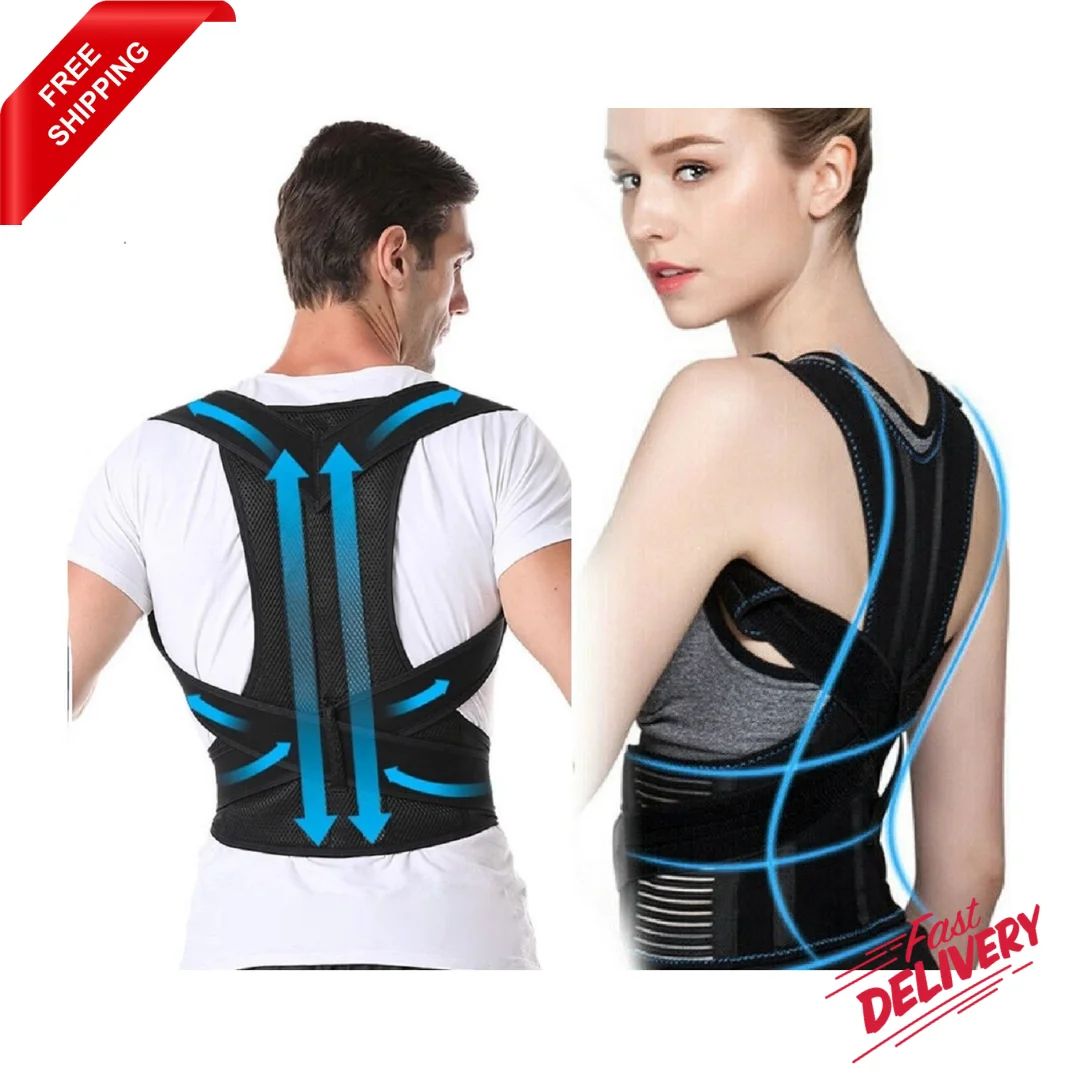 Underwire and Magnetic Upright Posture Belt Roundback Helps To Prevent Anti-Corset-Spine Disorders