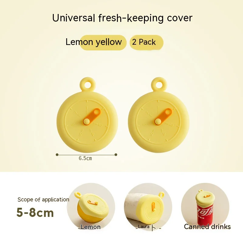 

Силиконовые регулируемые крышки для кухни, 2 шт.