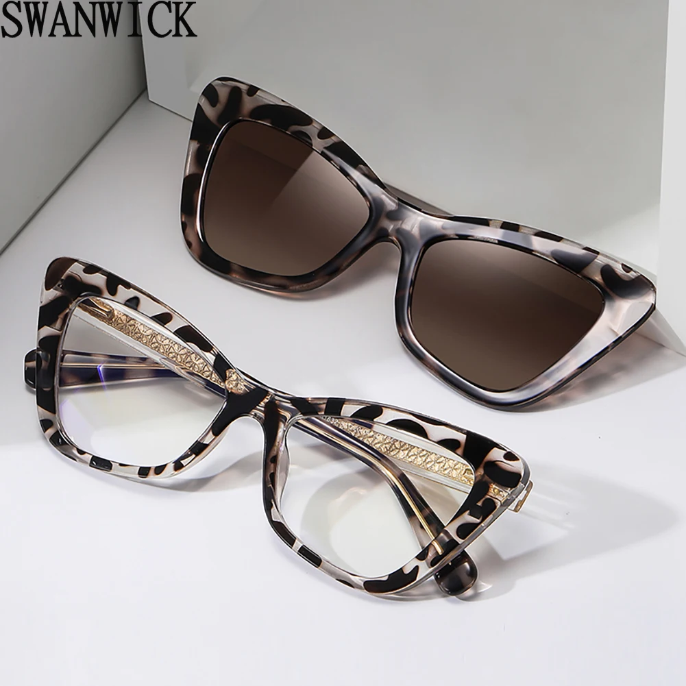 Солнцезащитные очки Swanwick на толстой клипсе поляризационные солнцезащитные UV400 с