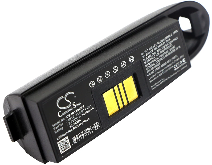

Аккумулятор для Intermec IP3 IP4 AB12 318-014-001 3400 мАч