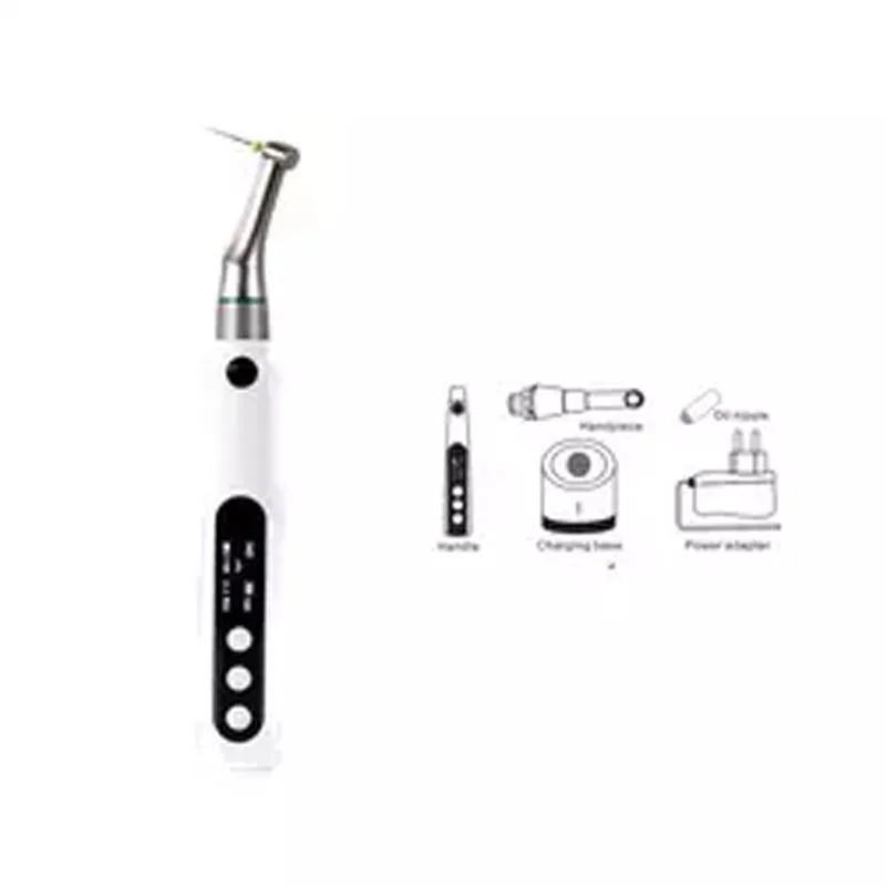 1 шт. стоматологический беспроводной эндомотор со светодиодный и контр-углом 16:1