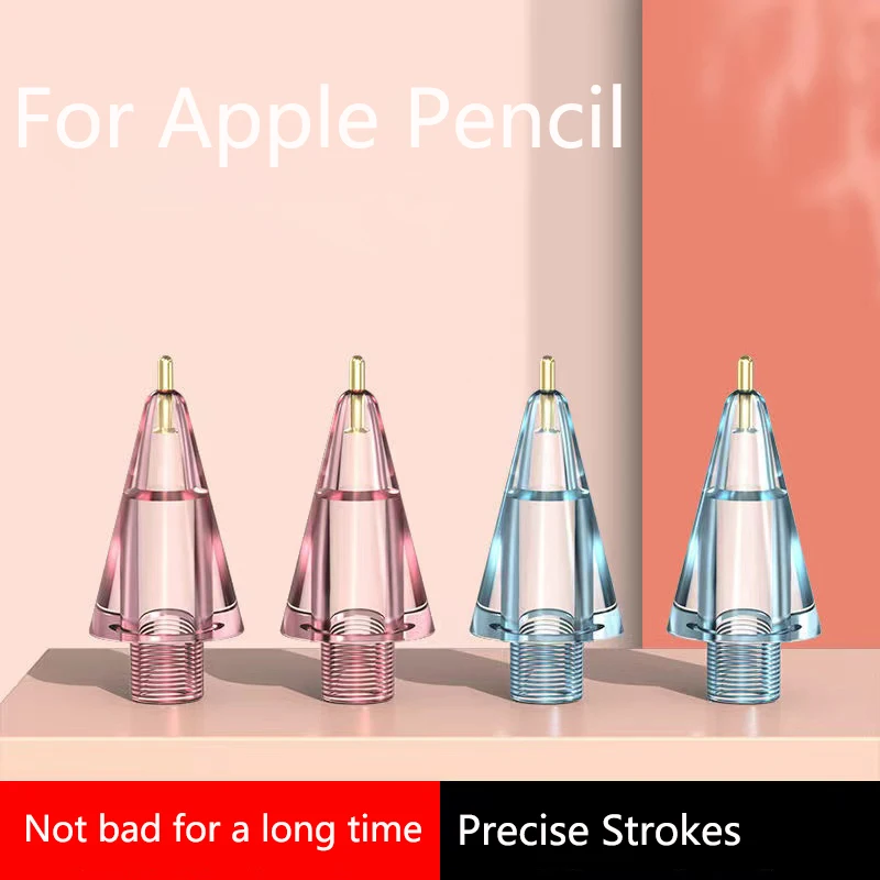

New Tip for Apple Pencil Tip Nib for Apple Pencil 1st 2nd Generation 1 2th Gen Pencil Replacement Tip Transparent Nib