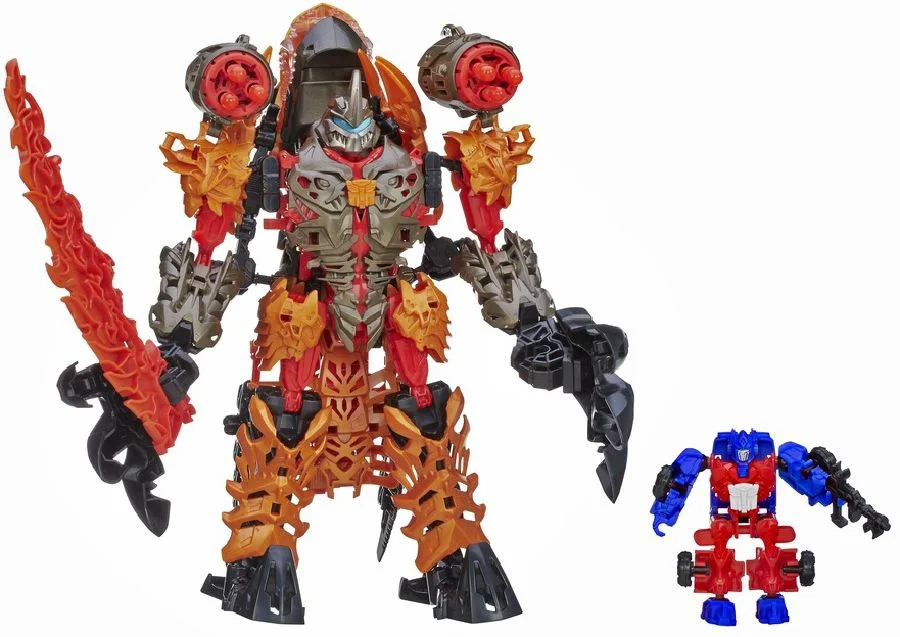 Transformers Hasbro констракт-Botton Grimlock and Optimus Prime |