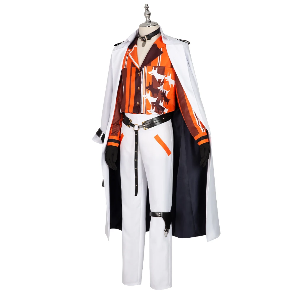 Костюм для косплея Vtuber Luxiem хита Риас аниме платья лиса собака косплей Хэллоуин