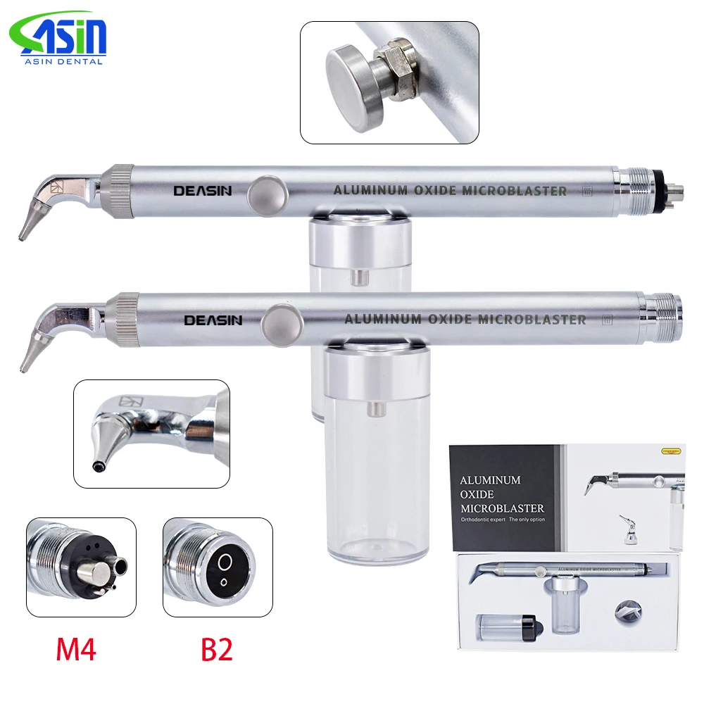 

2in1 Aluminum Oxide Micro Blaster Dental Alumina Air Abrasion Polisher Microetcher Sandblasting Sandblaster Lab Dentistry