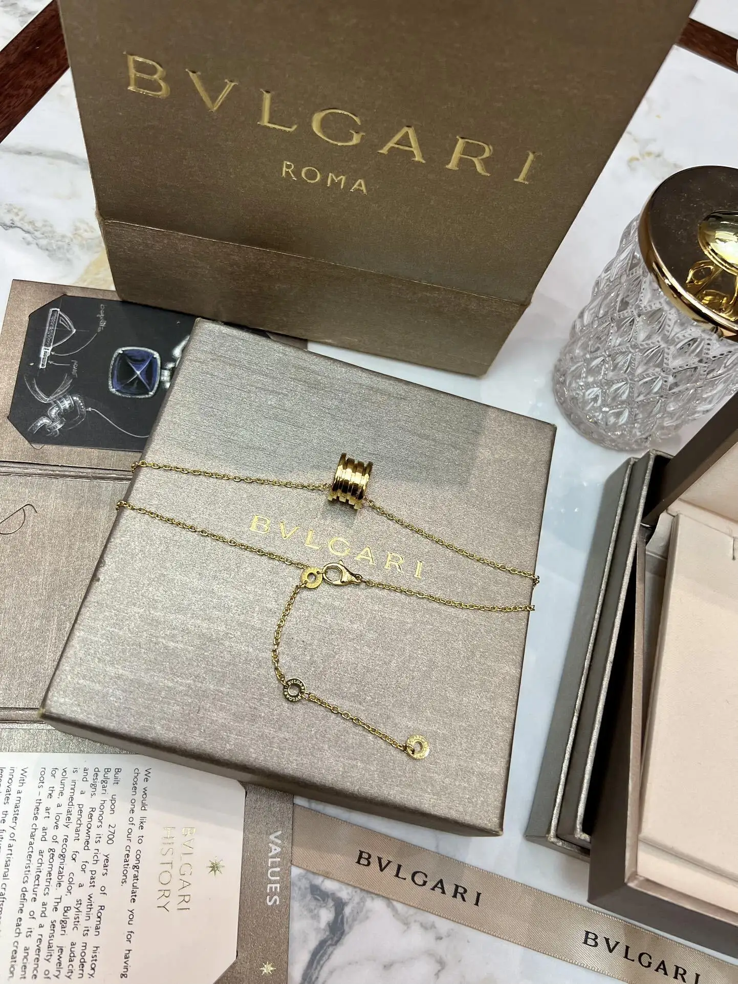 точная копия 1:1 Женское Ожерелье Bvlgari
