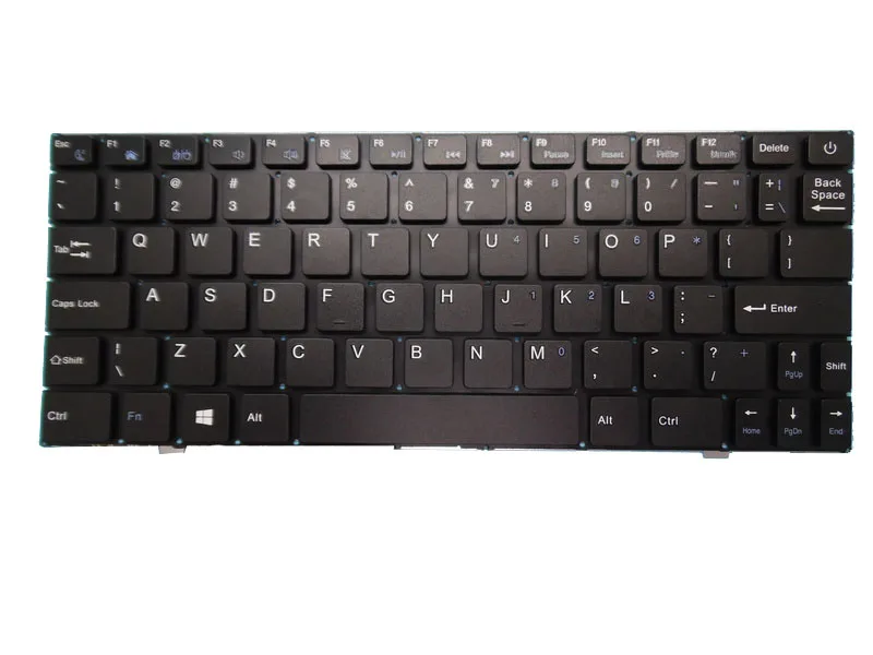 

Laptop Keyboard For Thomson THBK2-12.32B500 United States US Black Without Frame