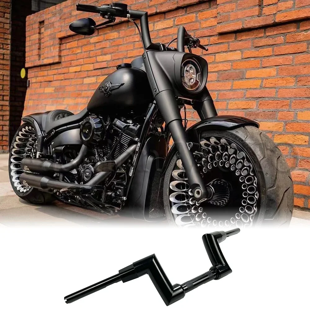 

Мотоциклетный руль Custom 1-1/4 дюйма с подъемом 6, 8, 10 дюймов для Harley Fat Boy 2007-2024, Breakout 2008-2024, Fat Boy 2025, Breakout 2025