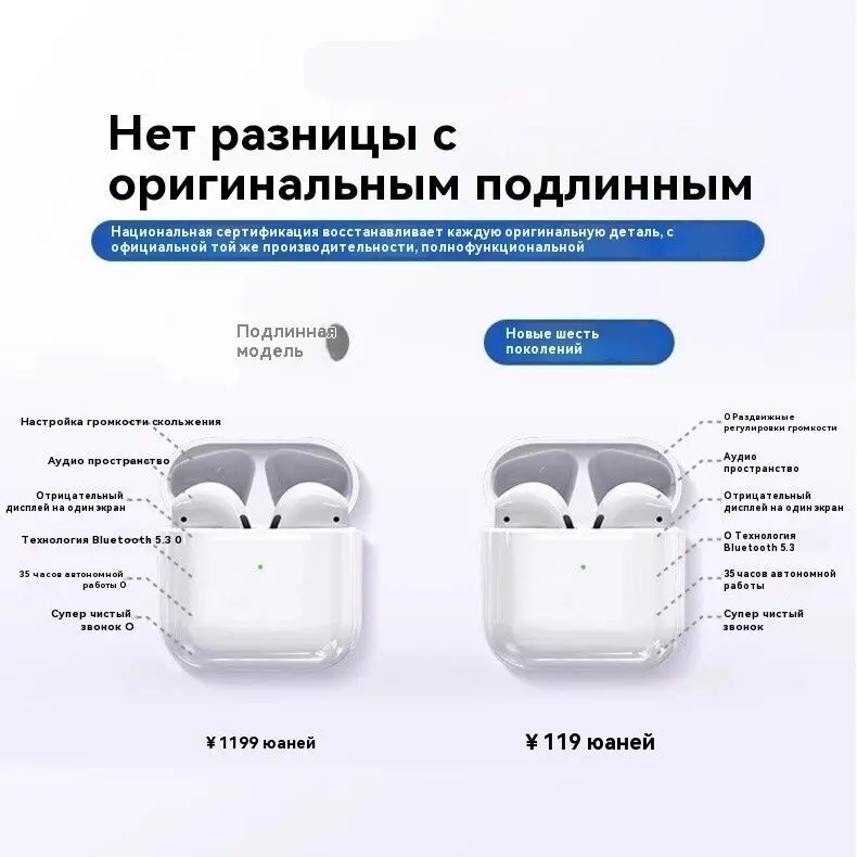 Bluetooth беспроводная связь 6 поколения с большим количеством электричества