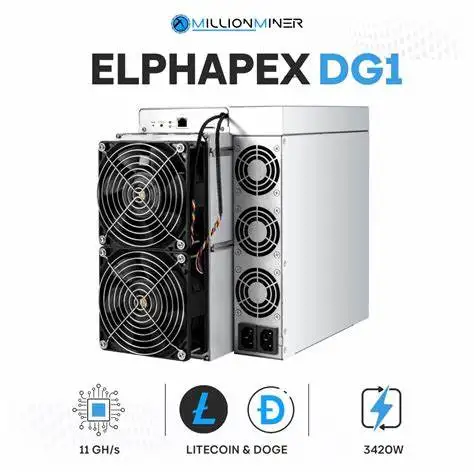 АКЦИОННЫЙ АКЦИОН КУПИТЬ 6 ПОЛУЧИ 3 БЕСПЛАТНО Elphapex DG1 11G 3420 Вт — майнинг Litcoin Dogecoin