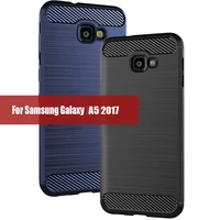 for samsung galaxy a5 2017 phone case anti fall tpu silicone soft case cover black blue red