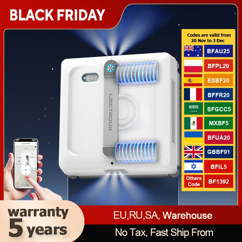 

Робот-мойщик окон Liectroux S9