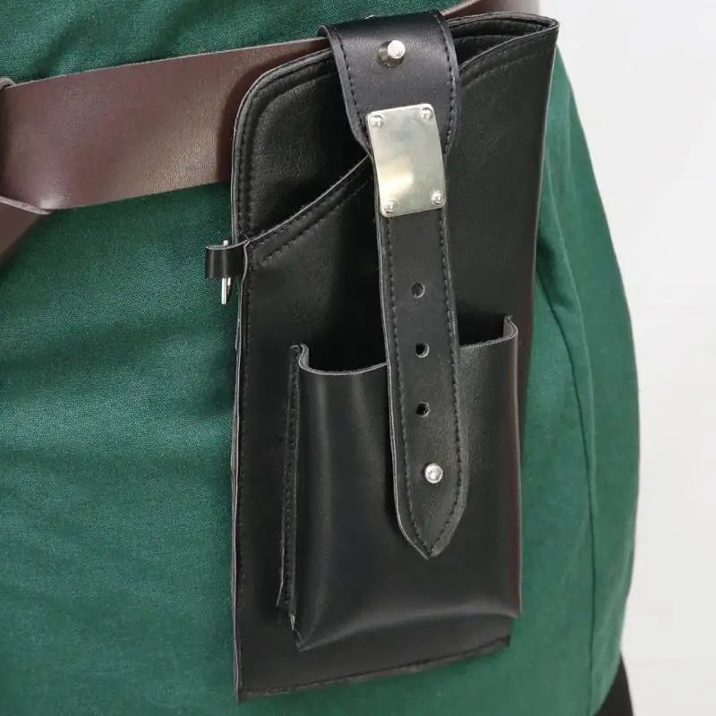 

Medieval Waist Bag Steampunk Fanny Pack Gothic Goth Belt Pouch Renaissance Costume Accessory Vintage Leather Motorcycle Waistbag