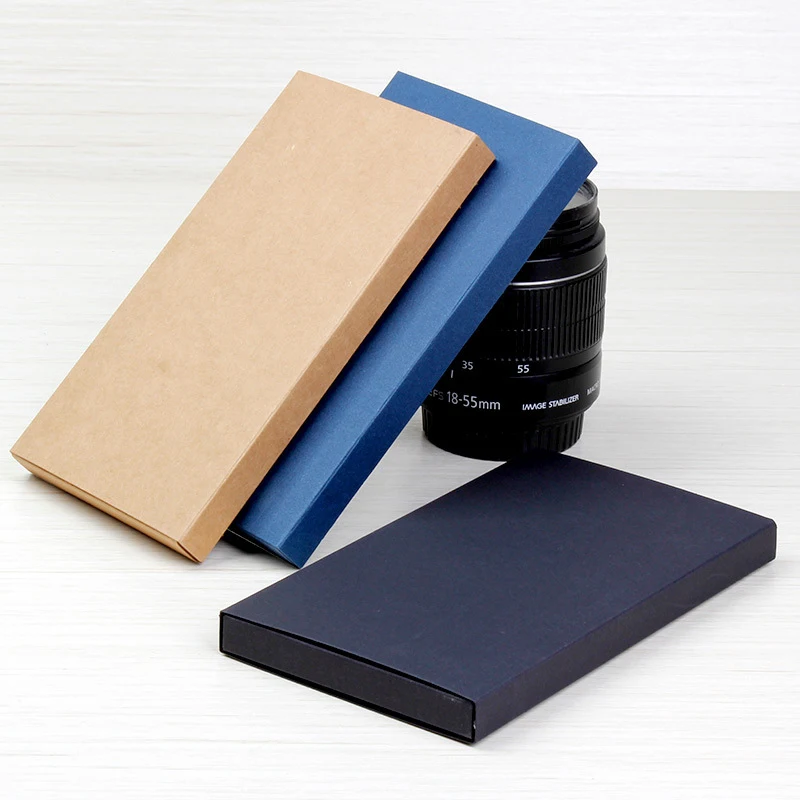 50Pack Mobile Phone Case Kraft Paper Packaging Box iphone X/S/13Pro Max Drawer Slide Cardboard Supplies - купить по выгодной цене