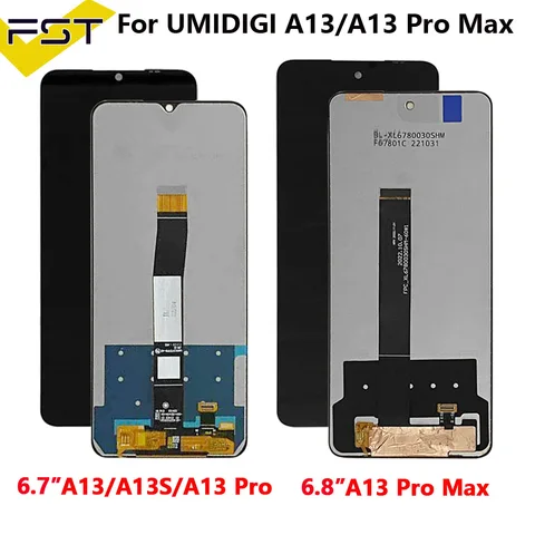 ЖК-дисплей для UMIDIGI A11 Pro Max, сенсорный экран UMI A13S LCD для UMIDIGI A9 Pro LCD A5 A7S UMIDIGI A15 A15C A13 Pro Max LCD