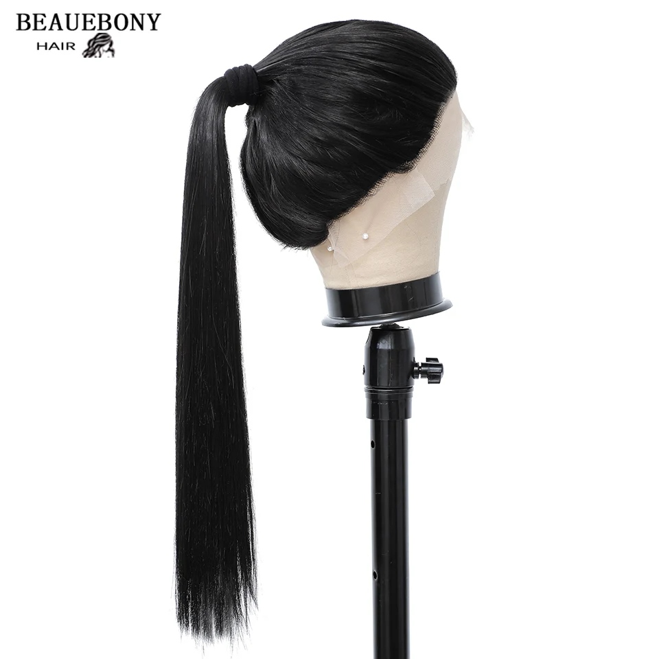 S 180 Density Lace Wig For Women Heat Resistant Synthetic Hair 13x4 T Part Lace Wig