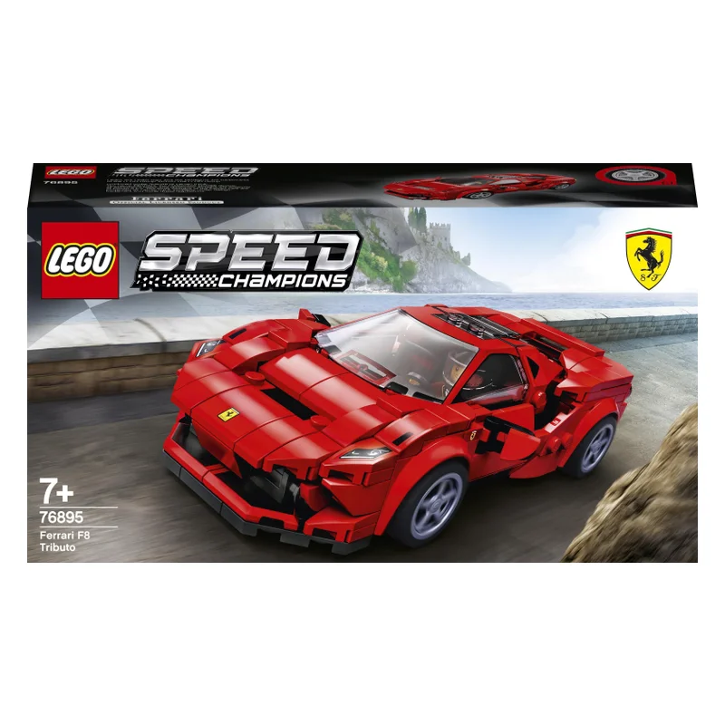 Designer Lego Speed Champions Ferrari F8 Tributo (76895) | Blocks