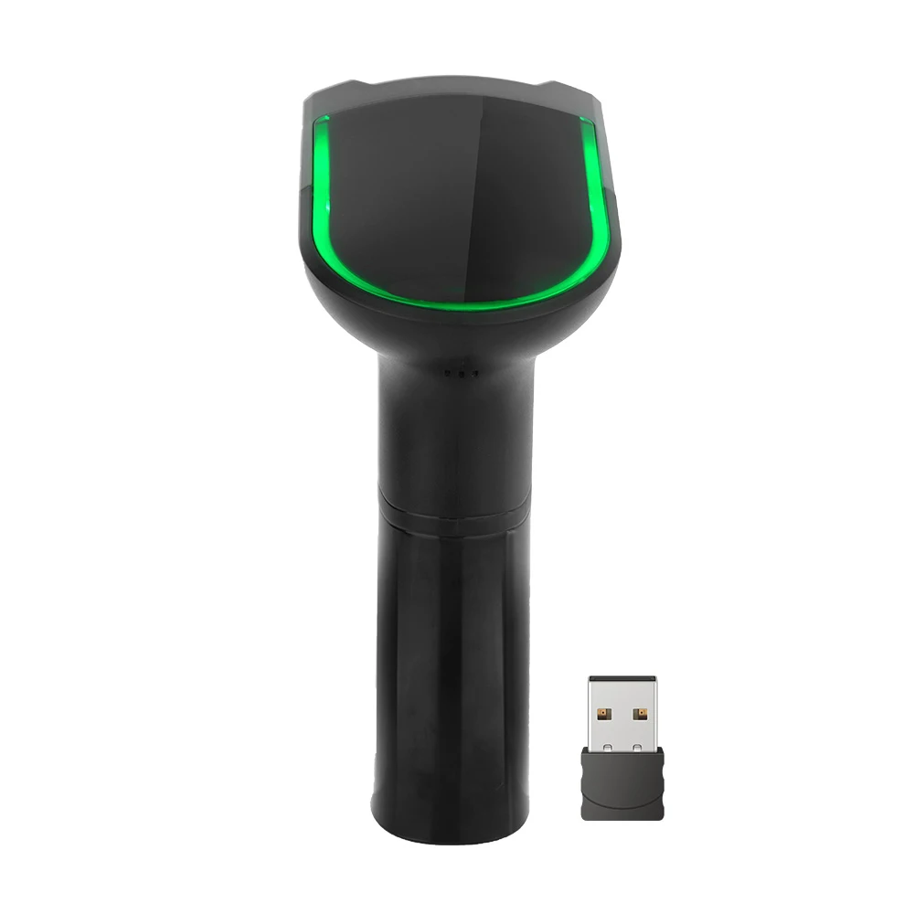 Фото Беспроводной Bluetooth-сканер штрих-кодов Leshine 1D 2D QR-кодов с USB Type-C для супермаркетов, совместимый с iOS, Android и Windows. №4
