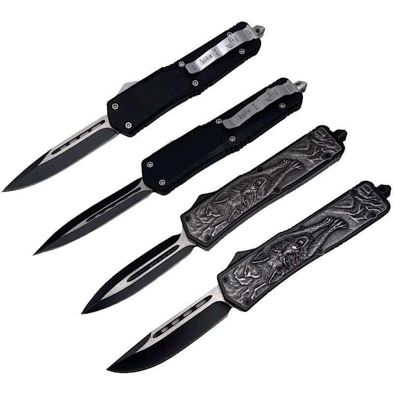 Автоматический складной карманный нож MicroTech Frontal Knife.