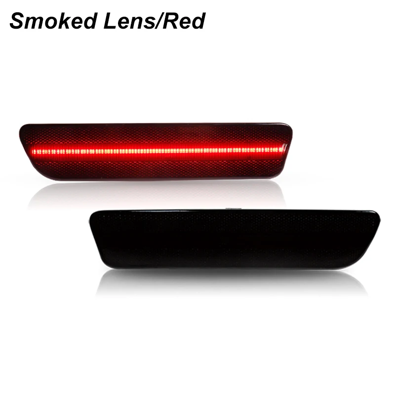 

Задние Боковые Габаритные Огни (отражатели) С Красными Светодиодами Для Ford Mustang 2005-2009, Совместимые С 4R3Z15A201BA AA