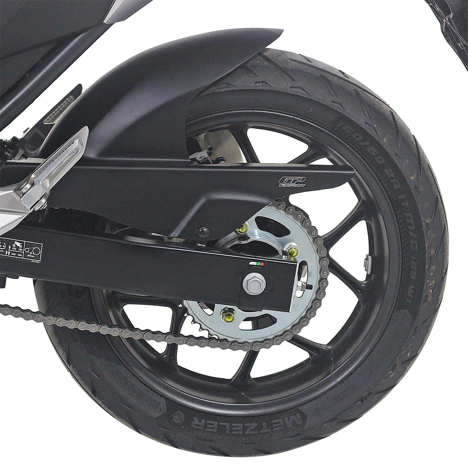

For Honda NC750X NC750S NC700X NC700S Motorcycle Accessories Rear Fender 3mudguard Mudflap Guard Cover Years 2012-2022