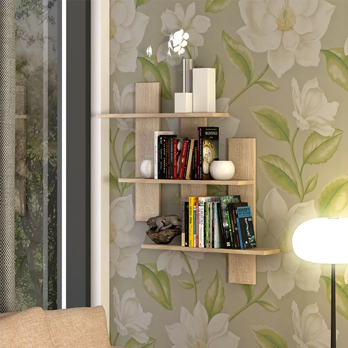 Полка ФМ Династия П-9 ЛДСП (дуб сонома) 06.311