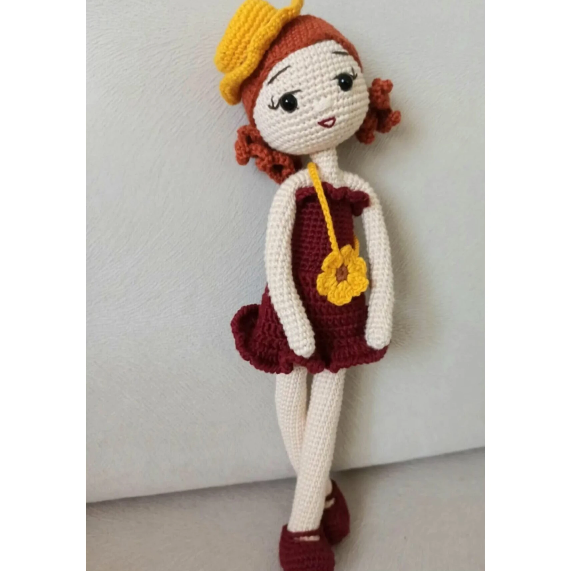 

Милая Детская Органическая трикотажная игрушка Amigurumi, моющиеся куклы ручной работы, спутник для сна новорожденного, милый малыш, распродажа