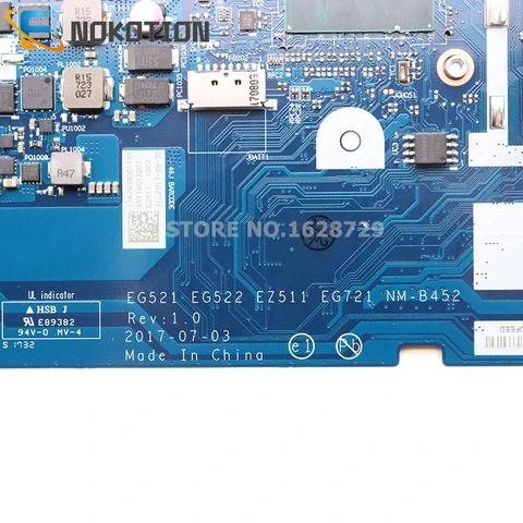 Материнская плата NOKOTION для Lenovo IdeaPad 330-15IKB 320-15IKB 520-15IKB  I7-8550U