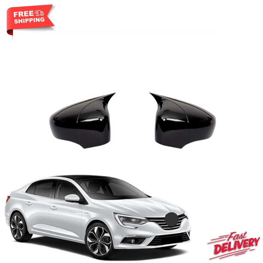 

Renault Symbol 3 mirror cover piano black 2013 and top A + quality modified styling accessory Renault Symbol 3 Batman
