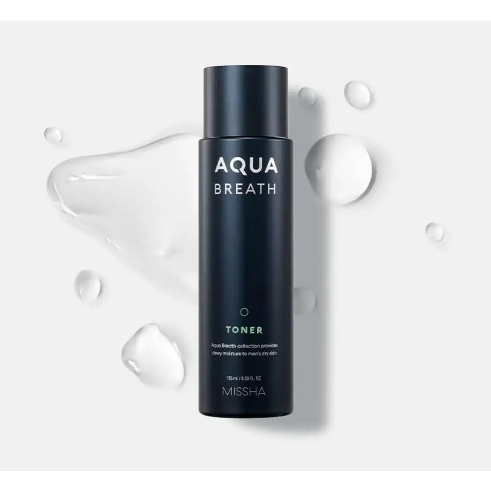 Тоник для лица Missha For Men Aqua Breath 2 упаковки 195 мл