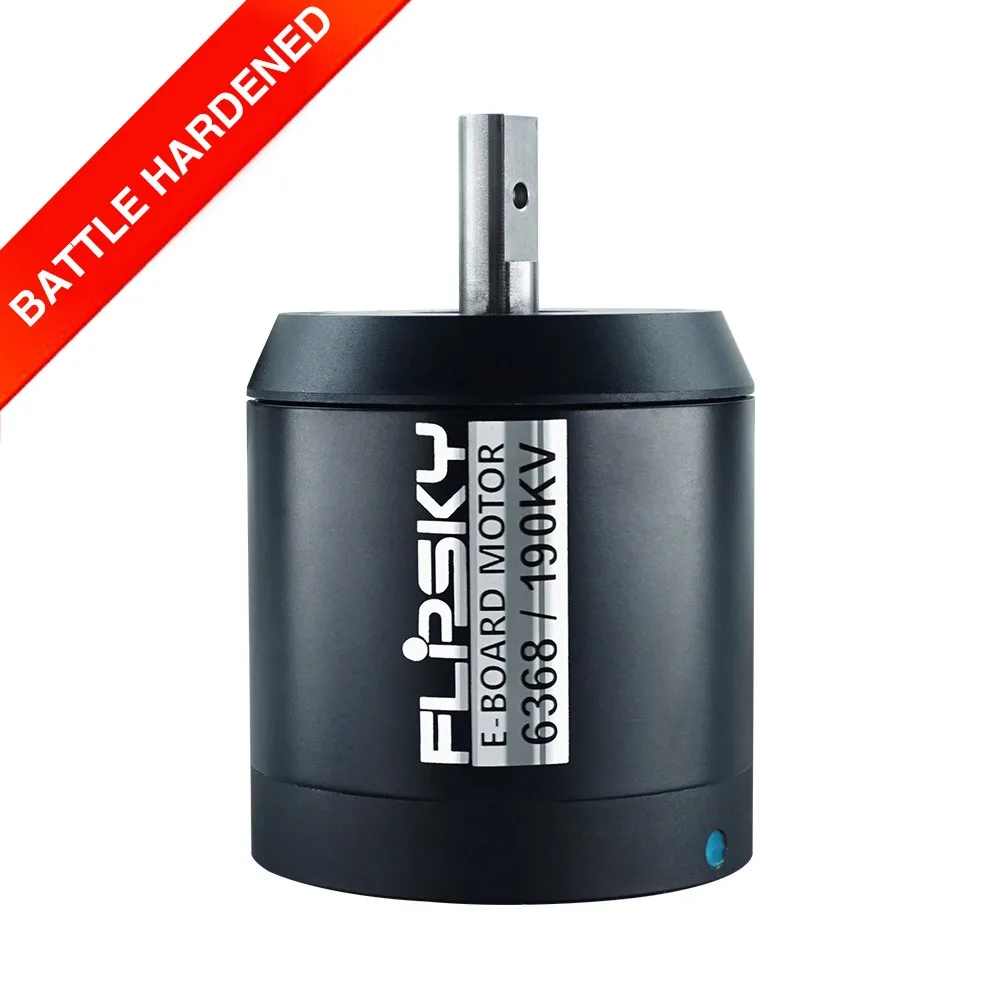

Sensored Brushless DC Motor 6368 190KV 2700W Battle hardened For Electric Skateboard / Ebike / Scooter ESK8 Motor | Flipsky